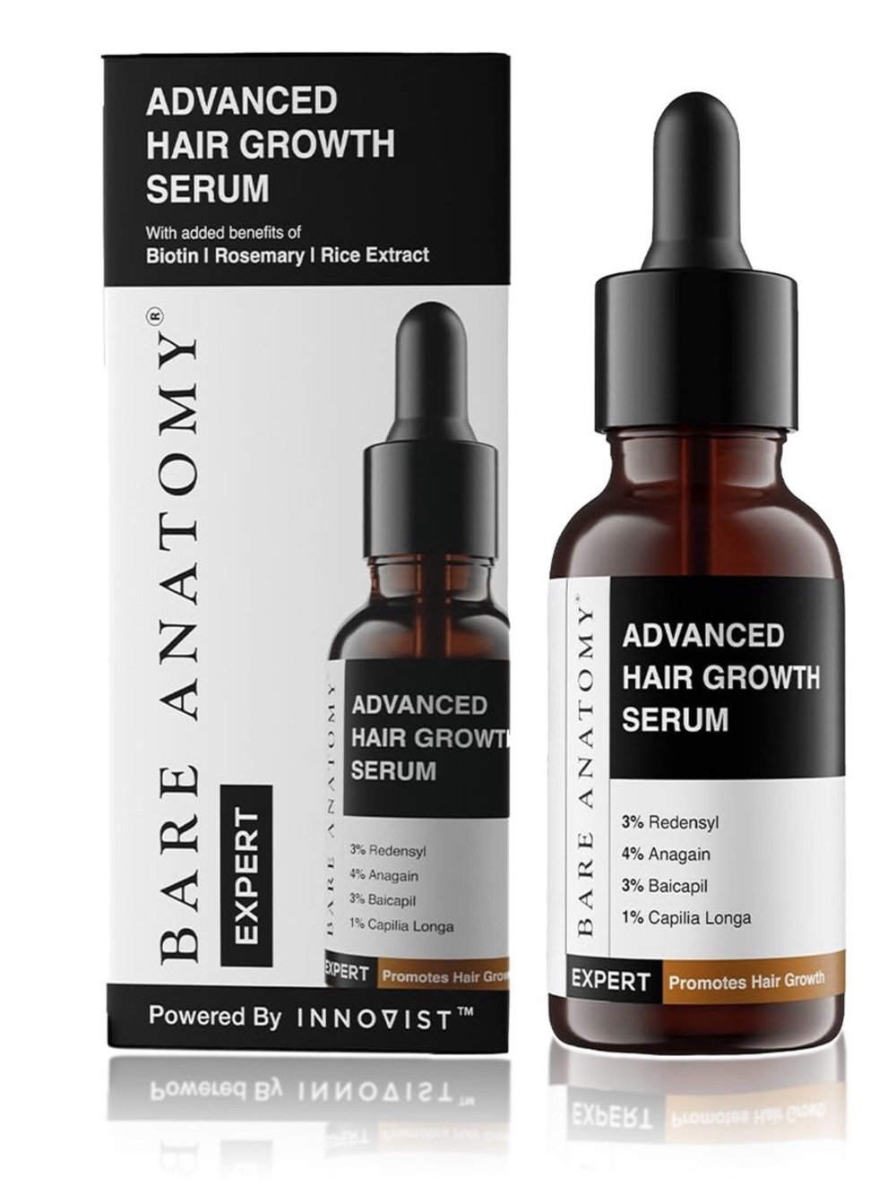 BRAND NEW Bare Anatomy Advanced Hair Growth Serum Advanced Hair Growth